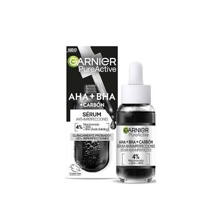Garnier AHA + BHA Charcoal Serum